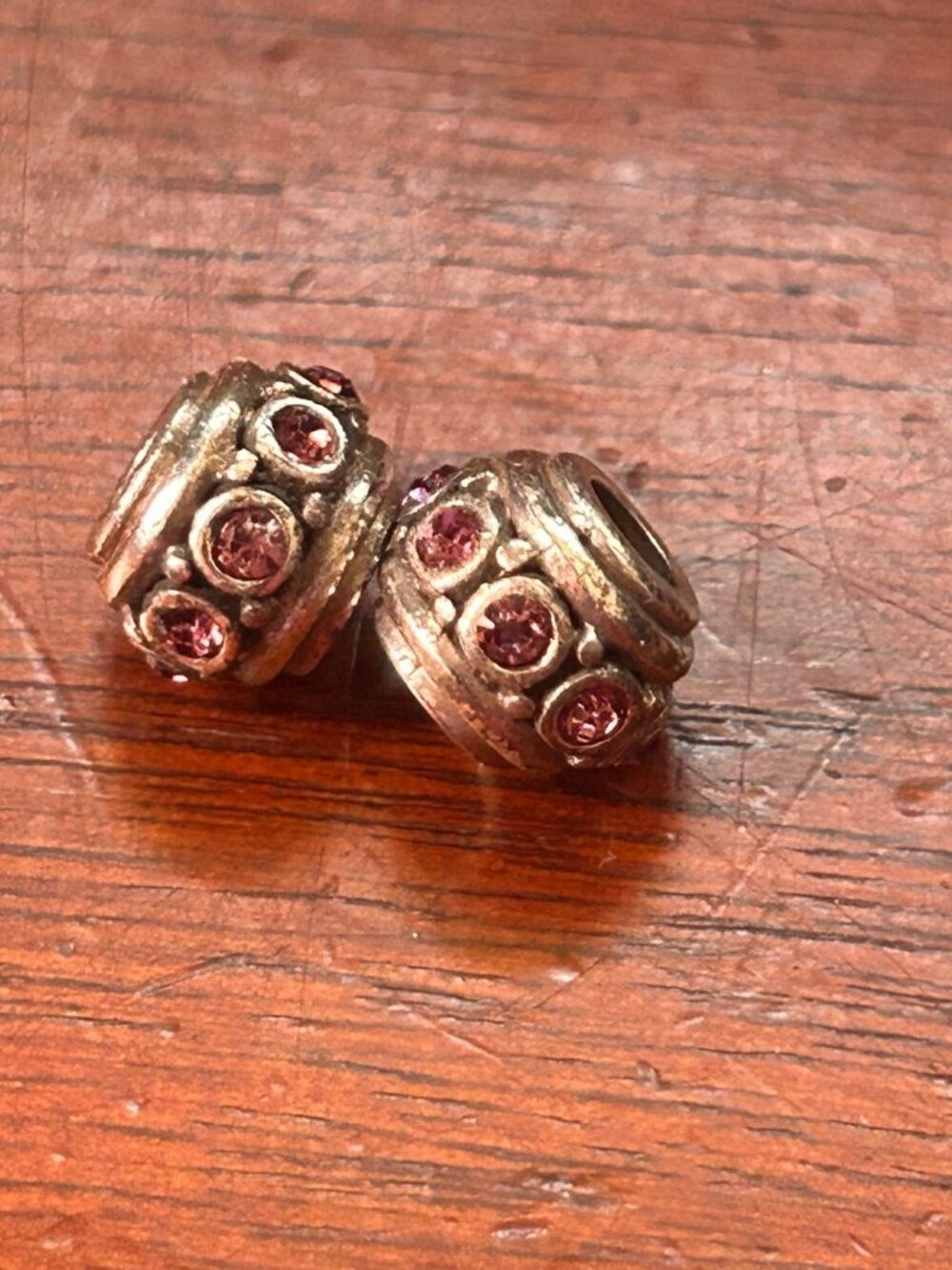 Lot of 2  Brighton MINI GLAM amethyst beads  Lot of 2 MINI